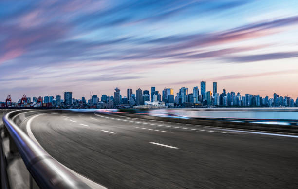 istock blurred motion road travel by vancouver harbor 1169871902