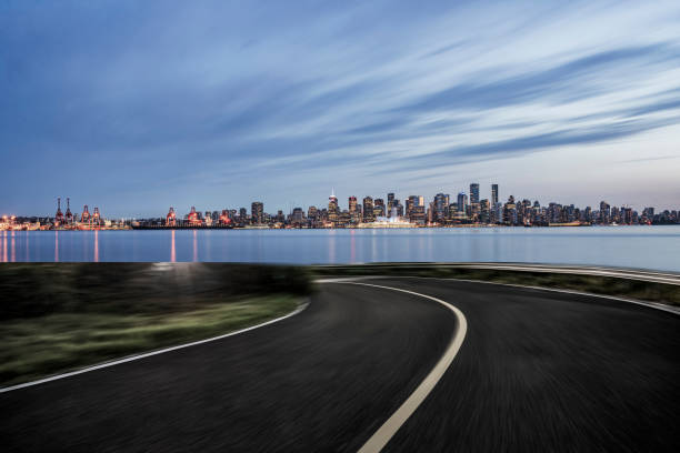istock blurred motion road travel by vancouver harbor 1169871908