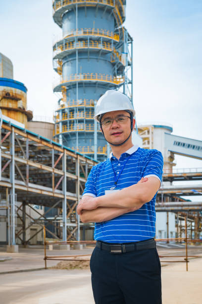 istock Engineer's Reference Inspection Equipment in Chemical Plant 1169871962