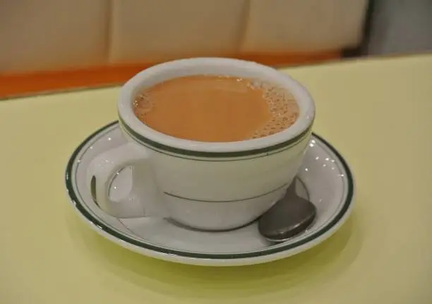 Hong Kong style hot milk tea