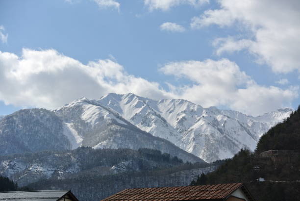 istock Snow mountains and forests in Shirakawago 1169874808
