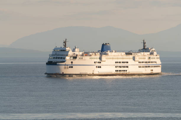 istock Ferry driving in the Pacific Ocean 1169876578