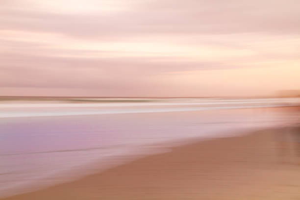 istock Abstract sunset sky and ocean background with blurred motion 1169876947