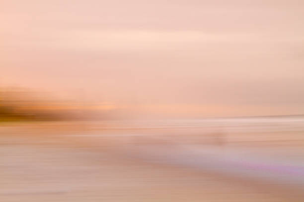 istock Abstract sunset sky and ocean background with blurred motion 1169877018