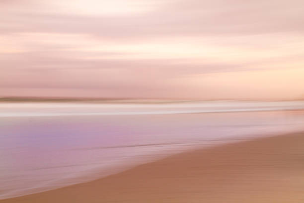 istock Abstract sunset sky and ocean background with blurred motion 1169877805