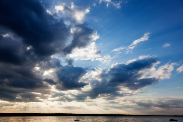 istock Summer landscape - lake on a Sunny day 1169886288