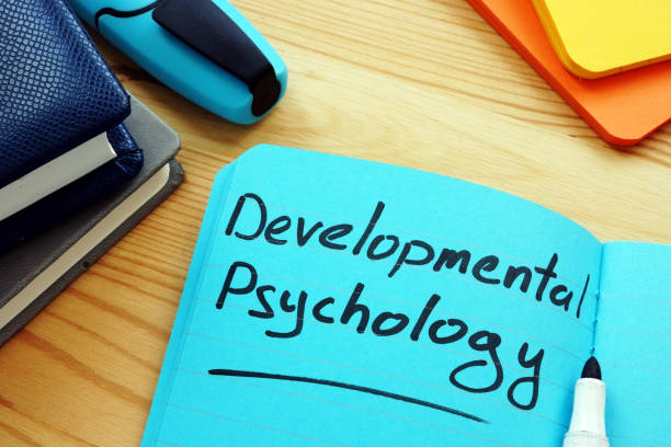 istock Developmental psychology sign on the blue page. 1169888473