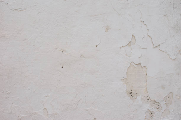 istock White wall of plaster. 1169889529