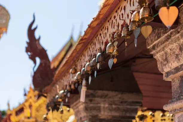 Photo of Wat Phra That Doi Suthep, the temple in Chiang Mai, Popular historical temple in Thailand.