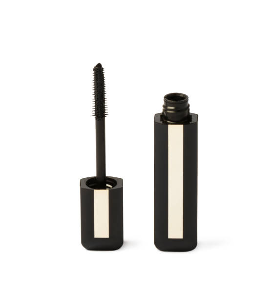 mascara đen bị cô lập trên nền trắng - vibely 2 in 1 mascara hình ảnh sẵn có, bức ảnh & hình ảnh trả phí bản quyền một lần