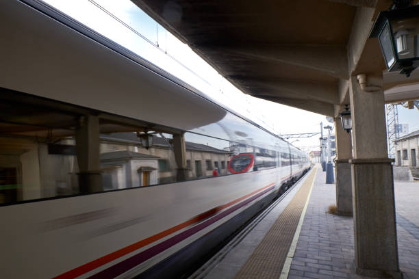 istock view of a small train station 1169891715