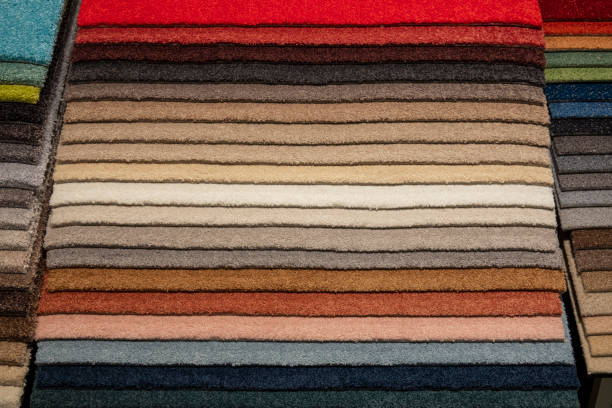 istock Series of colorful carpet samples 1169893320