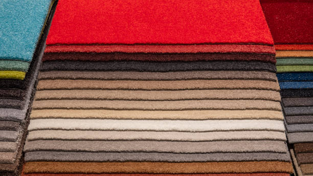 istock Series of colorful carpet samples 1169893339