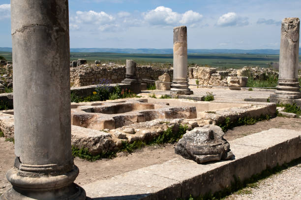 istock North Baths roman ruins with fields in background 1169898496
