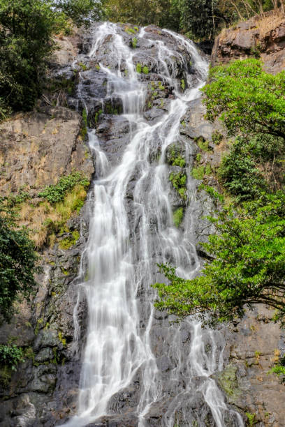 istock Sarika Waterfall is beutiful landmark in thailand 1169903901