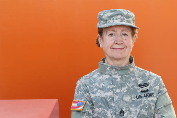 istock Mature female U.S. army veteran 1169906296