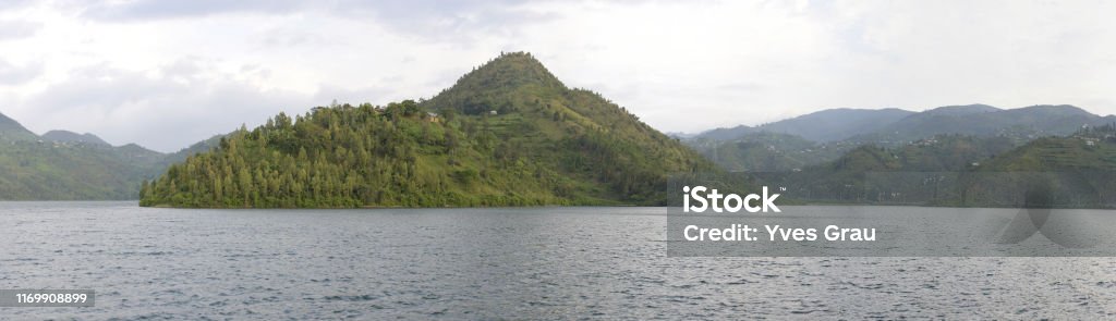 Lake Kivu at kibuye - Rwanda Rwanda Stock Photo