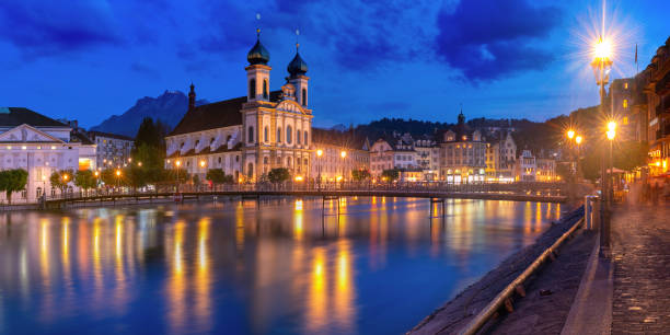 istock Lucerne at night, Switzerland 1169912231