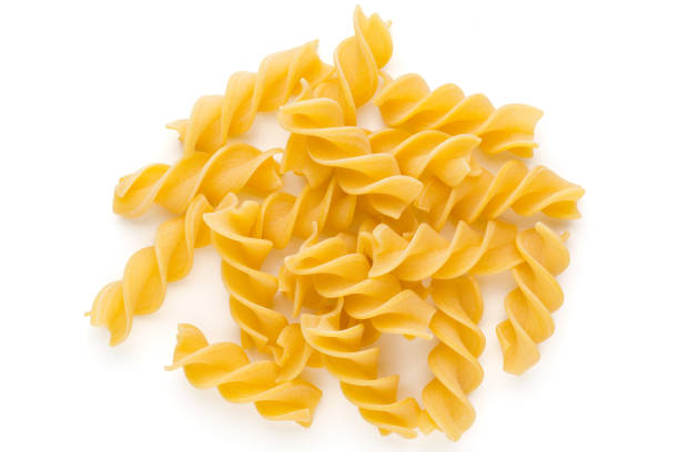 istock Pasta spiral isolated on the white background. 1169920993