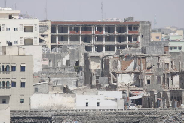 istock Bombed buildings in Mogadishu 1169922842