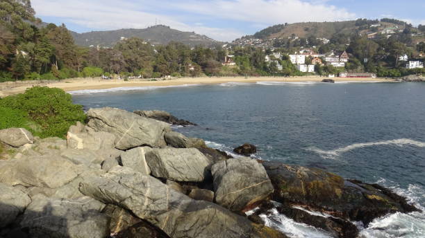istock Landscape of rocky beach and nature 1169924249