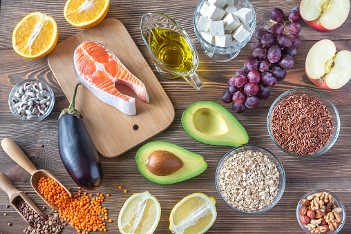 Alimentos que proporcionan dieta baja en colesterol photo
