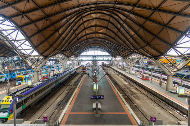 Southern Cross Station in Melbourne