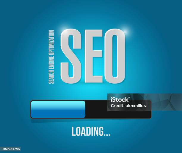 In Loading Search Engine Optimization Sep Search Engine Optimization Loading Bar Stock Illustration ...