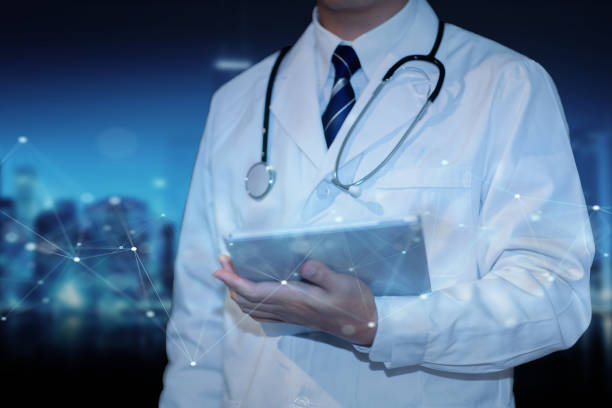 istock Concepts of technology communication. Digital medical technology. 1169942033