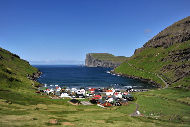istock Small village by the sea. 1169944806