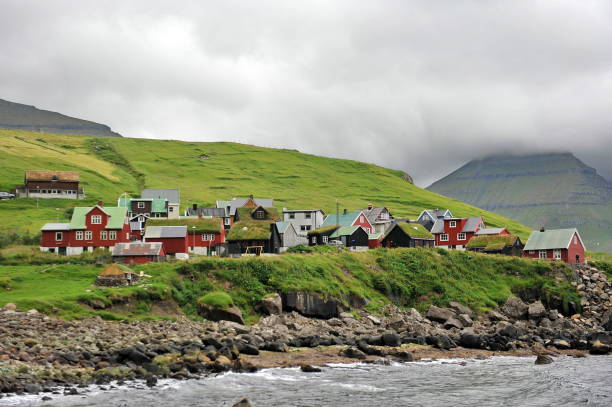 Small village by the sea.