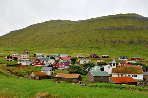 Small village by the sea.