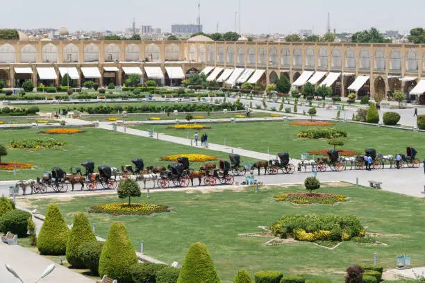 Photo of Lotfollah mosque view in Naqshe Jahan square Esfahan iran 12 June 2017