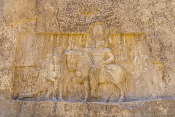 istock Carvings in naqsh-e rustam persepolis ancient city , shiraz , iran 1169950961