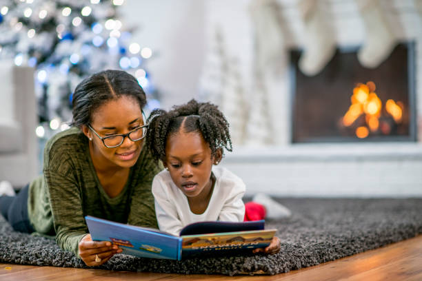 istock Mother and daughter at Christmas 1169953582