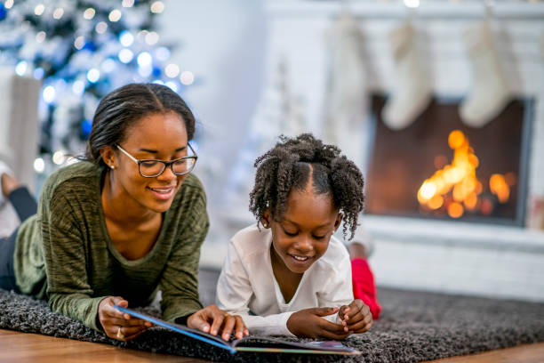 istock Mother and daughter at Christmas 1169953778