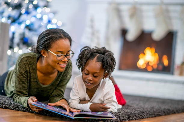 istock Mother and daughter at Christmas 1169954127