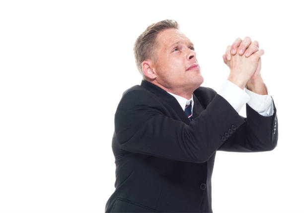 istock Businessman is pleading 1169954425