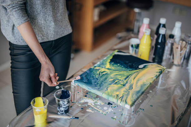 istock Painting with acrylic colors 1169954911