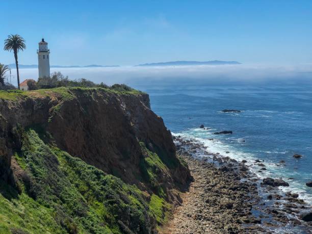istock Beautiful California beach with lighthouse - Rancho Palos Verdes 1169959014