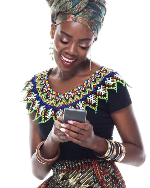 istock Profile view of African female 1169959641