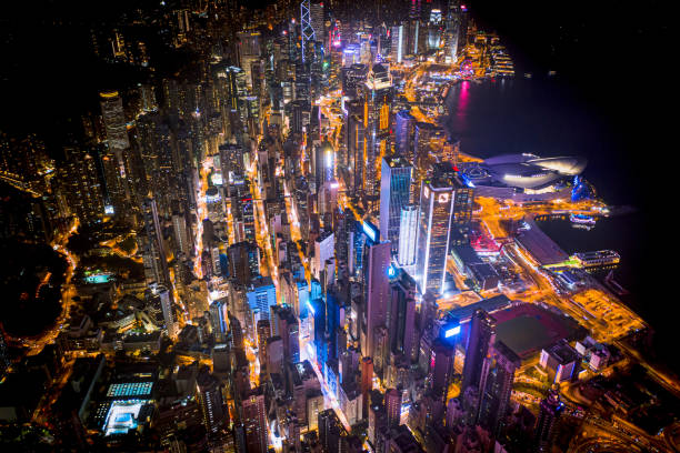 istock View of the Hong Kong at night 1169959830
