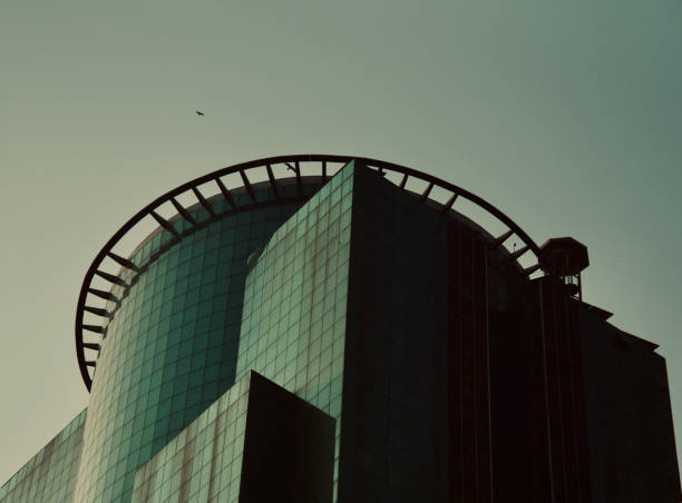 istock Parts of a high rise modern architectural building 1169976529