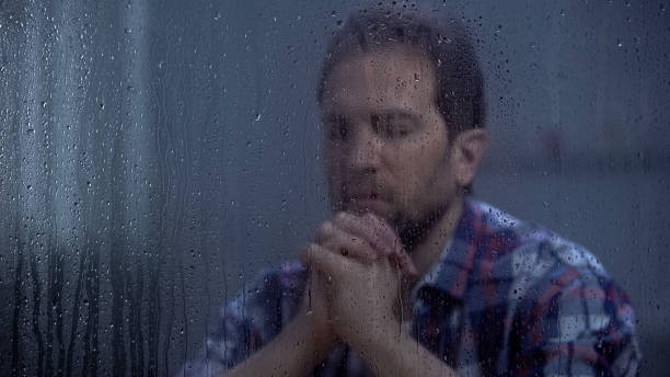 istock Sinner praying to God, asking for forgiveness and blessing, Christianity concept 1169983429