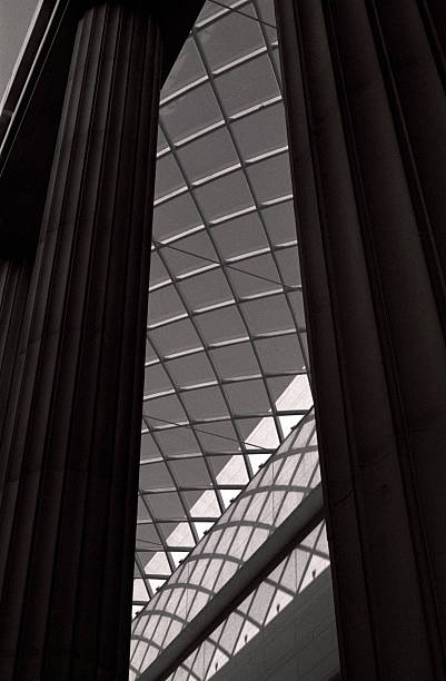 istock Columns with Glass & Steel 117000645