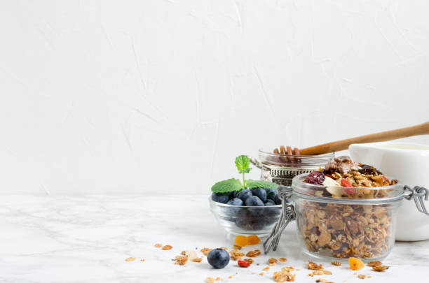 istock Delicious homemade granola 1170007498
