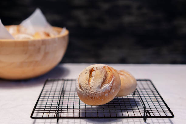 homemade whole wheat buns