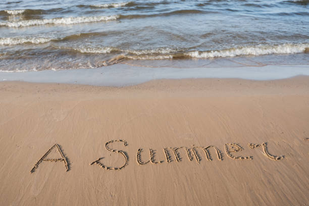 istock The inscription in the sand 