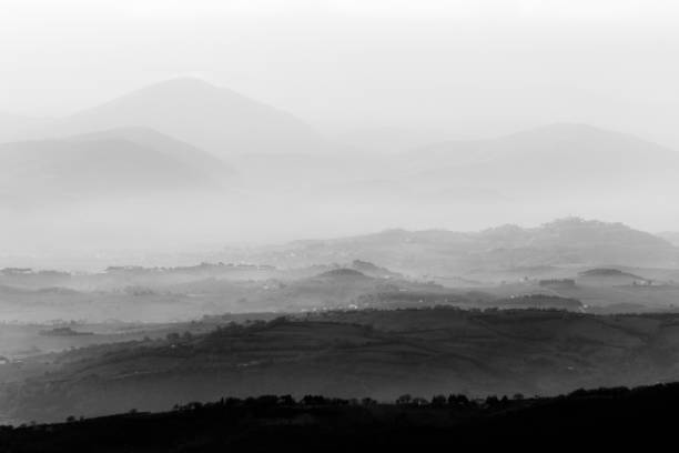 istock A view of Umbria valley with hills and mist 1170036652