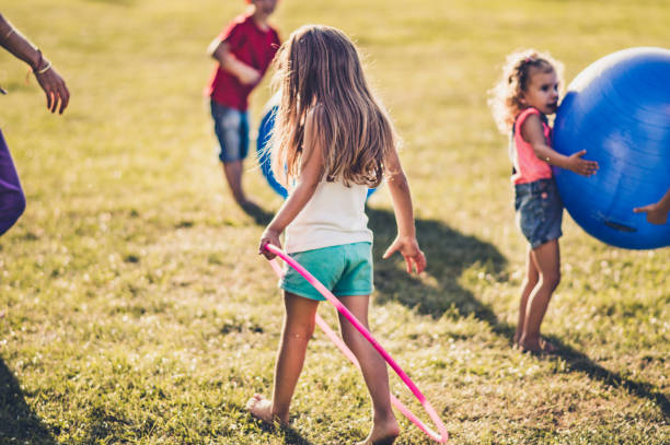 istock Children games in nature 1170044159